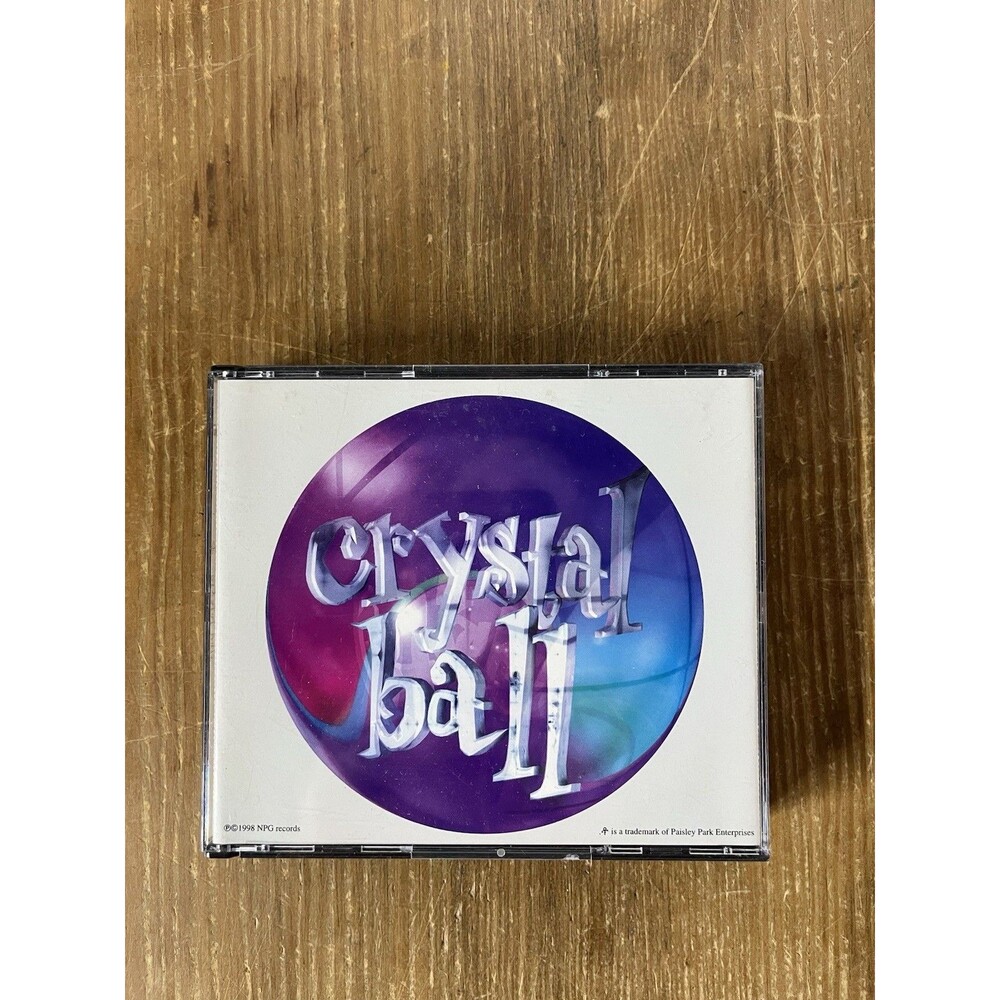 Vtg 1998 Prince NPG Crystal Ball 4-Disc CD Set